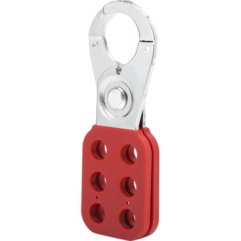 Mors de verrouillage à mâchoire de 2,5 cm (1 po) pour cadenas, fermeture à pression isolée en plastique, nylon PA et acier