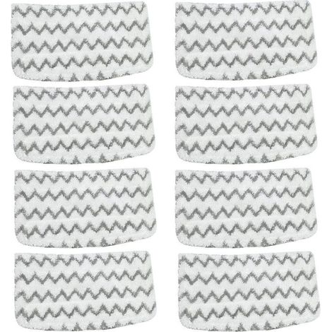 8 Packs de tampons de Remplacement en Microfibre pour Balai à Vapeur Shark S1001C S1000 S1000A S1000C S1000WM (1/3)