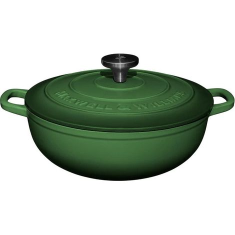 Maxwell e Williams Cast Iron casseruola ghisa verde 24 cm (1/5)