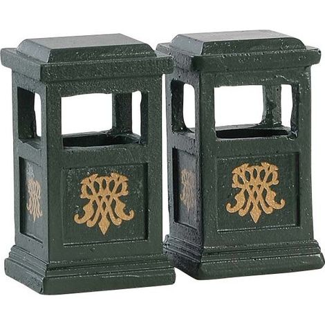 Lemax LEMAX - Green Trash Can Cod. 84386