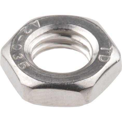 Écrou hexagonal RS PRO, M8, Acier Inoxydable A2 304 ( Prix pour Sachet de 100 )