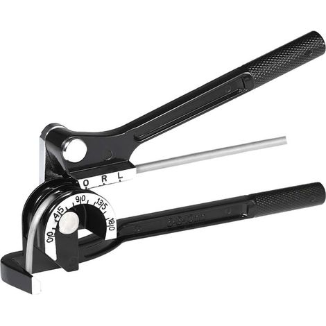 Manuelle Rohrbiegemaschine, 3-in-1 für 1/4", 5/16", 3/8" Rohre mit 0-180° Biegewinkel. Rohrbiegewerkzeug für Kupfer-, Messing-, Aluminium- und dünnwandige Stahlrohre. (1/5)