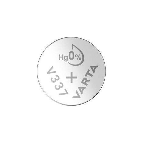 VARTA - 1 pile Oxyde d'argent (Zn/Ag2O) 8 mAh - V337 - Ce produit de marque VARTA est neuf. (1/4)