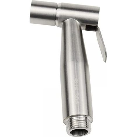 Bidet-Sprühkopf aus Edelstahl, tragbarer Sprühkopf für die persönliche Hygiene, Dusche, Toilette - Silber (1/4)
