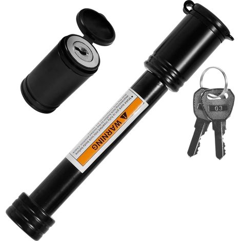 Serrure D'attelage De Remorque De 5/8 Pouces, Étanche, en Acier, Récepteur D'attelage De Remorquage, Antivol, Récepteur D'attelage, Serrure À Broche for Clés De Camion RV (1/5)