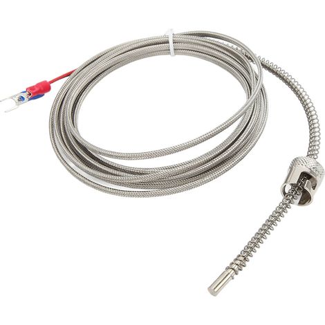Sonde thermocouple K robuste, anti-interférence, résistante à la corrosion, câble de 3 mètres pour mesures précises (1/5)