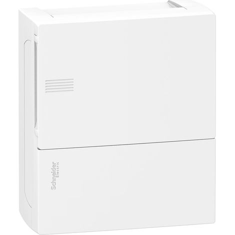 SCHNEIDER MIP10108 Mini PRAGMA Aufputzdose 8 Module Volltür