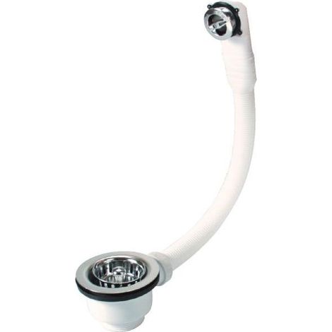 Scarico con cestello manuale e troppopieno D.60mm - 0204121 (1/2)