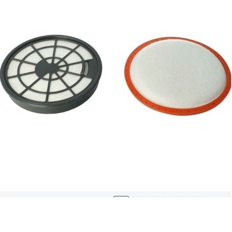 YMYNY Lot de filtres compatible avec Dirt Devil Pick Up Power Pet, Ultima, Ultima Power Parquet aspirateur - 2x Filtres de rechange (1/4)