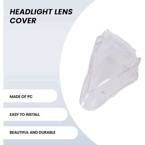 transparent PC car right headlight cover/front headlight housing transparent outer cover for BMW (1/4)