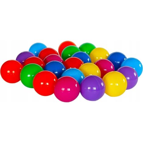 Set di palline multicolori per tenda e piscina 100 pezzi (1/3)