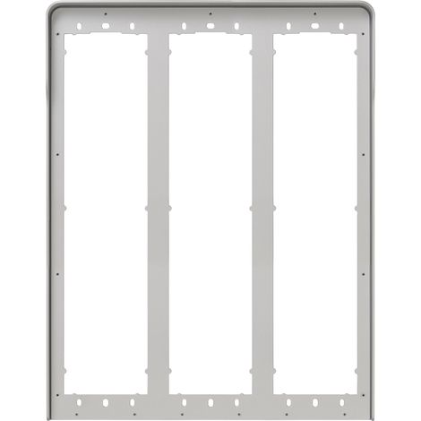 VIMAR - 41149.04 Parap. Rahmen 9M (3x3) Pixel grau eloxiert