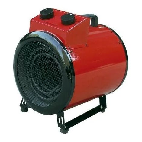Radiateur soufflant en céramique avec 2000 W, usage extérieur IP44, Température jusqu'à 65ºC