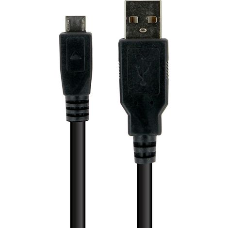 Câble Micro USB 1m Noir Fujionkyo 423200 Cordon Recharge Rapide et Synchro Manette PS4, Xbox One, Android (1/4)