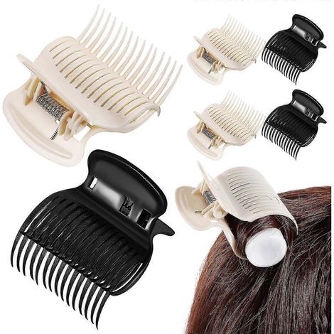 Lot de 12 pinces à bigoudis chauffantes, outils de coiffure pour femmes et filles (1/5)
