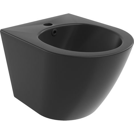 Bidet suspendu Mexen Lena, noir mat - 35224885 (1/3)
