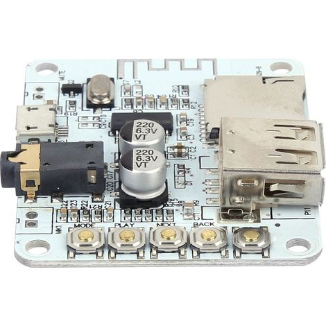 Amplificateur Audio sans Fil avec Ports TF et USB, Lecteur Audio Haute Fidélité (1/5)
