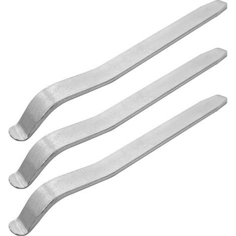 Lot de 3 démonte pneu en acier haute résistance 170mm – Pour jantes de tondeuse, tracteur, motoculteur, voiture – Outils professionnels (1/5)