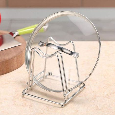 Support planche à découper inox – Organisateur cuisine stable et gain de place (1/5)
