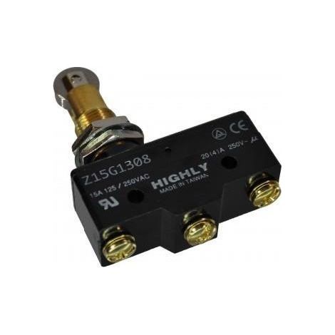 Microrupteur avec support longitudinal 20a/250vac On-(on) Z15g1308