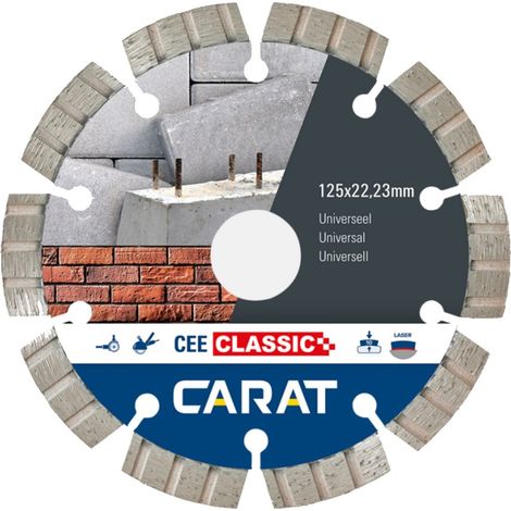 Carat Diamanttrennscheibe UNIVERSAL CEE CLASSIC 125 mm universell CEE1253010