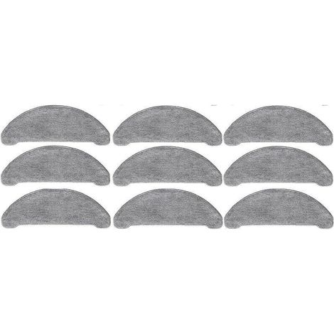 Set mit 9 Wischtüchern, kompatibel mit dem Saugroboter Roidmi Eve Plus (1/5)
