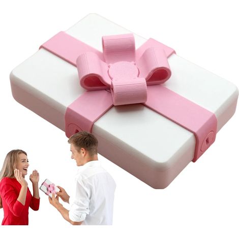 Printed Present Box, Jewelry Gift Box, Creative Empty Present Case (1/5)
