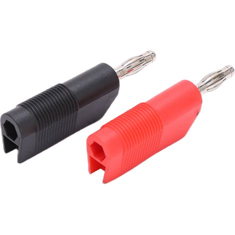 U33 4mm Lötfreier Bananenstecker, Mini-Bananenstecker für hohe Ströme, geeignet für elektrische Prüfungen (1/5)
