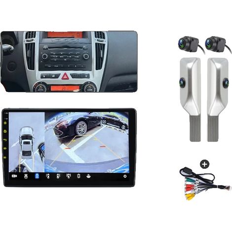 Radio para coche, tamaño de pantalla, soporte multimedia, compatible con KIA CEED 2007-2012, PX4 (6GB 128GB) 360A (1/2)