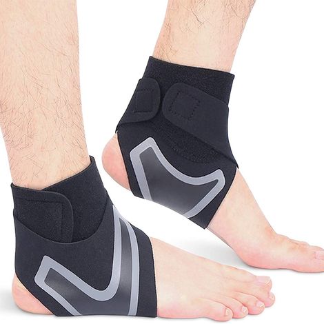 Cheville de compression respirante, manchon élastique pour entorse de pied, protection pour le sport (1/5)