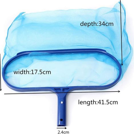 Filet de vidange pour piscine permettant de recueillir feuilles, insectes et débris convient pour une utilisation dans les bassins, fontaines, spas et baignoires.-AquaForge (1/5)