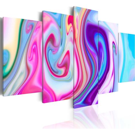 Quadro - Pastel ponds - 200x100 (1/4)