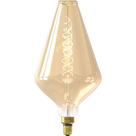 [NEUWERTIG] B-Ware Calex Vienna Led Lampe Glühbirne E27 Leuchtmittel 6 W Dimmbar 2200 K Gold (1/2)
