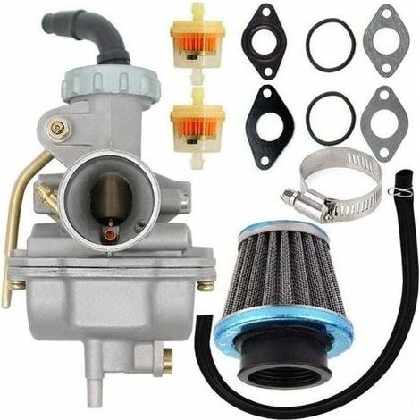 Carburateur PZ20 pour moteur 4 temps 50cc, 70cc, 90cc, 110cc, 125cc, ATV, utv, Honda CRF50F, CRF80F, XR50R, avec filtre à Air et à carburant
