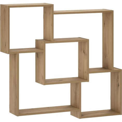 Étagère Murale Chêne artisanal 98 x 17 x 91 cm vidaXL (1/5)