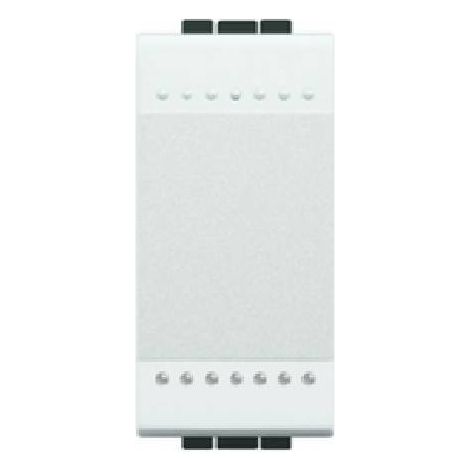 Cruzamiento Livinglight 16A borne a tornillo 1 módulo Blanco N4004N