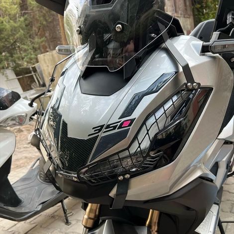 Headlight cover/protective headlight cover for Honda ADV350 motorcycles (2022-2025). (1/3)