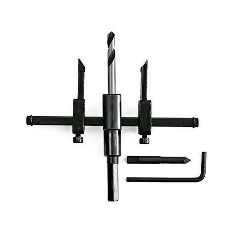 Lochschneider HT03-k-02, für Holz und Gipskarton, 30-120 mm, verstellbar