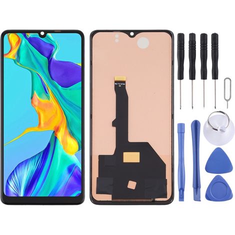 This device is compatible with the Huawei P30 Pro TFT LCD touchscreen and does not support fingerprint recognition. (1/4)