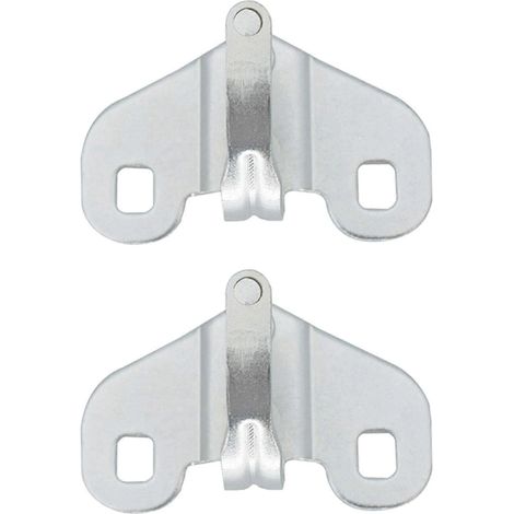 2 ganchos inferiores para portón trasero de coche, pestillo de puerta trasera inferior para Fiat Ducato, Peugeot Boxer, Citroën Relay 2006-2014 (1/5)