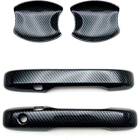 Auto Carbon Fiber Front Türgriff Abdeckung Aufkleber Türgriff Schüssel Abdeckung Borte für -V Vezel 2021 202 (1/5)