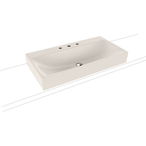 Kaldewei 904206003231 lavabo à poser SILENIO Mod.3043 (1/2)