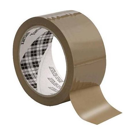 Ruban adhésif d'emballage Tartan™ 369 Tartan 7100137072 marron (L x l) 66 m x 50 mm caoutchouc 1 pc(s) Y24692 (1/2)