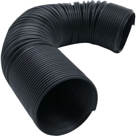 x 50 mm schwarzer, flexibler Ansaugschlauch, universeller Kaltluftkanal für Automotoren (1/5)