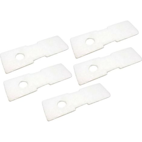 Filterwatte weiß 5 Stück für Hang On Filter HBL-803