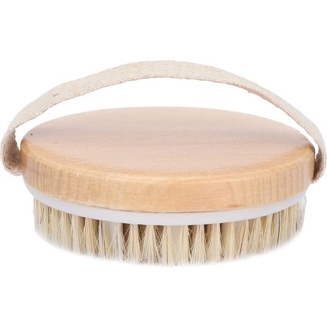Brosse de Massage Corporelle Ronde Exfoliante Portable pour Douche et SPA à Domicile (1/5)