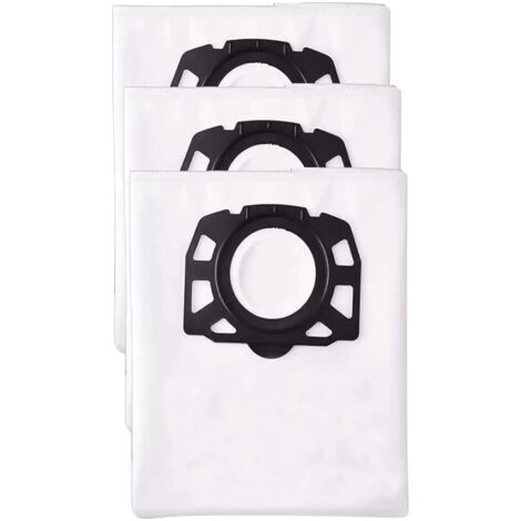 3er-Pack Staubsaugerbeutel, kompatibel mit Kärcher Staubsaugerbeuteln WD2 Plus, Kärcher WD 3, WD 3 Akku, KWD 1, KWD 2, KWD 3, MV 3, SE4001, SE4002, Universal-Staubsaugerbeutel (1/5)