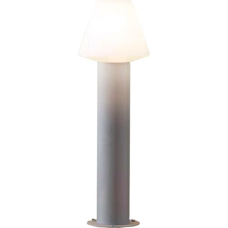 Konstsmide Barletta Lampadaire d'extérieur moderne court gris, IP44 (1/3)