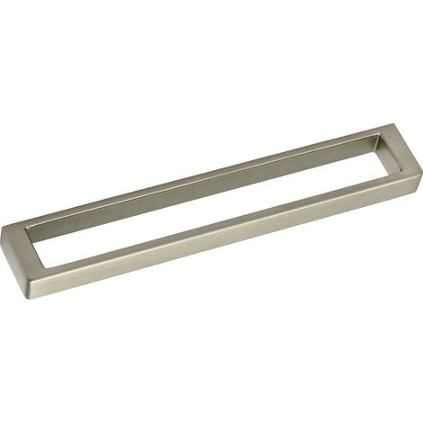 Furnipart Cubico Möbelgriff Barrel Griff 201 mm Zinkdruckguss Edelstahl-Effekt (1/3)