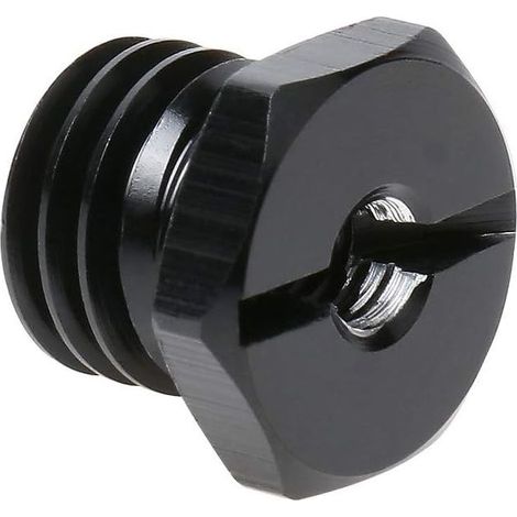 Adaptador roscado Huepar de 1 pieza, reductor/adaptador de rosca macho de 1/4"-20 a 5/8"-11 para trípode, soporte láser y soporte de micrófono. (1/5)